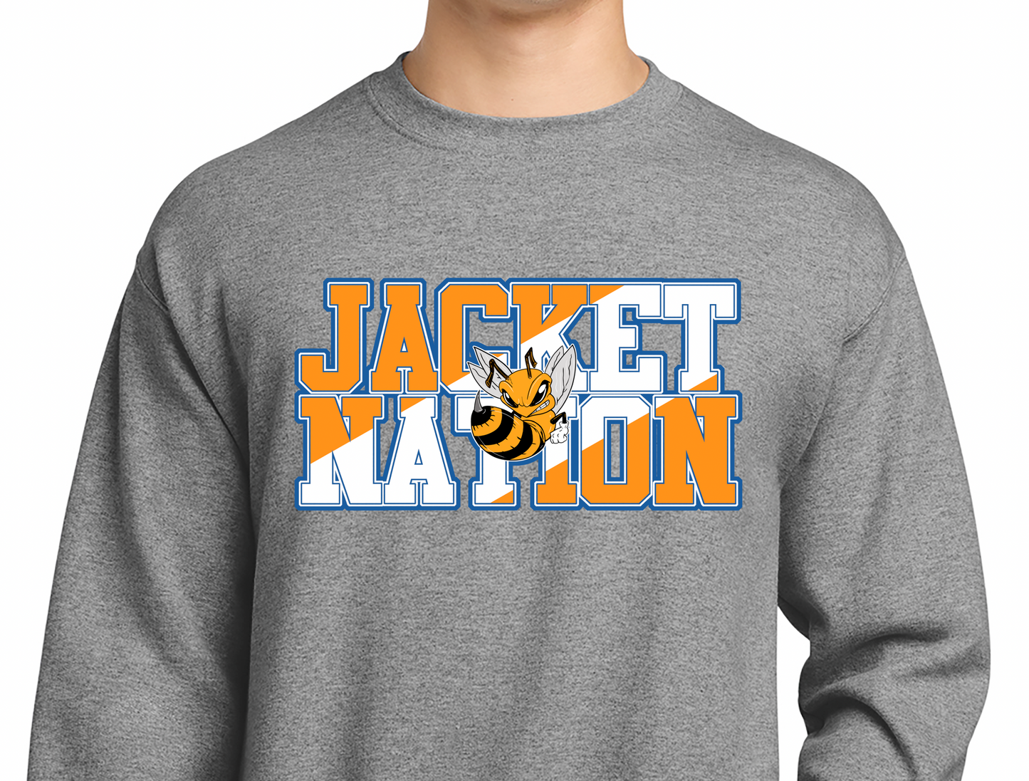 Williamsburg Crew Neck SWEAT SHIRT JACKET NATION
