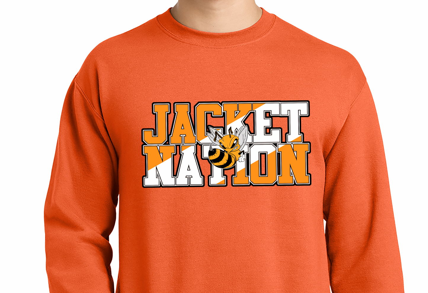Williamsburg Crew Neck SWEAT SHIRT JACKET NATION
