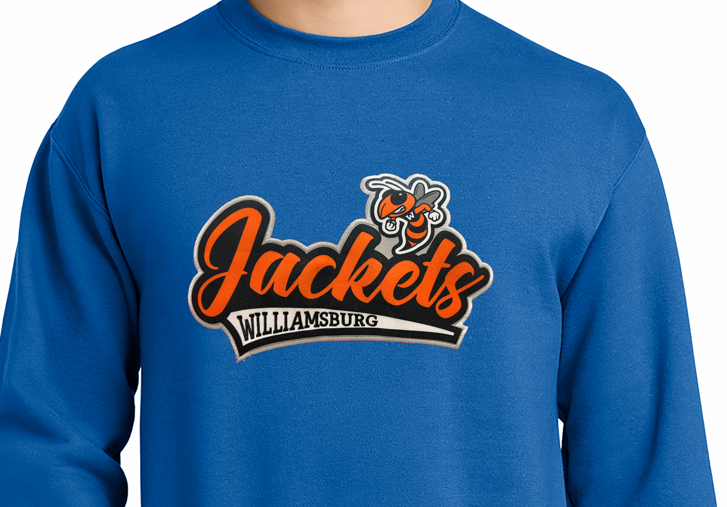 Williamsburg Crew Neck Applique Sweat Shirt