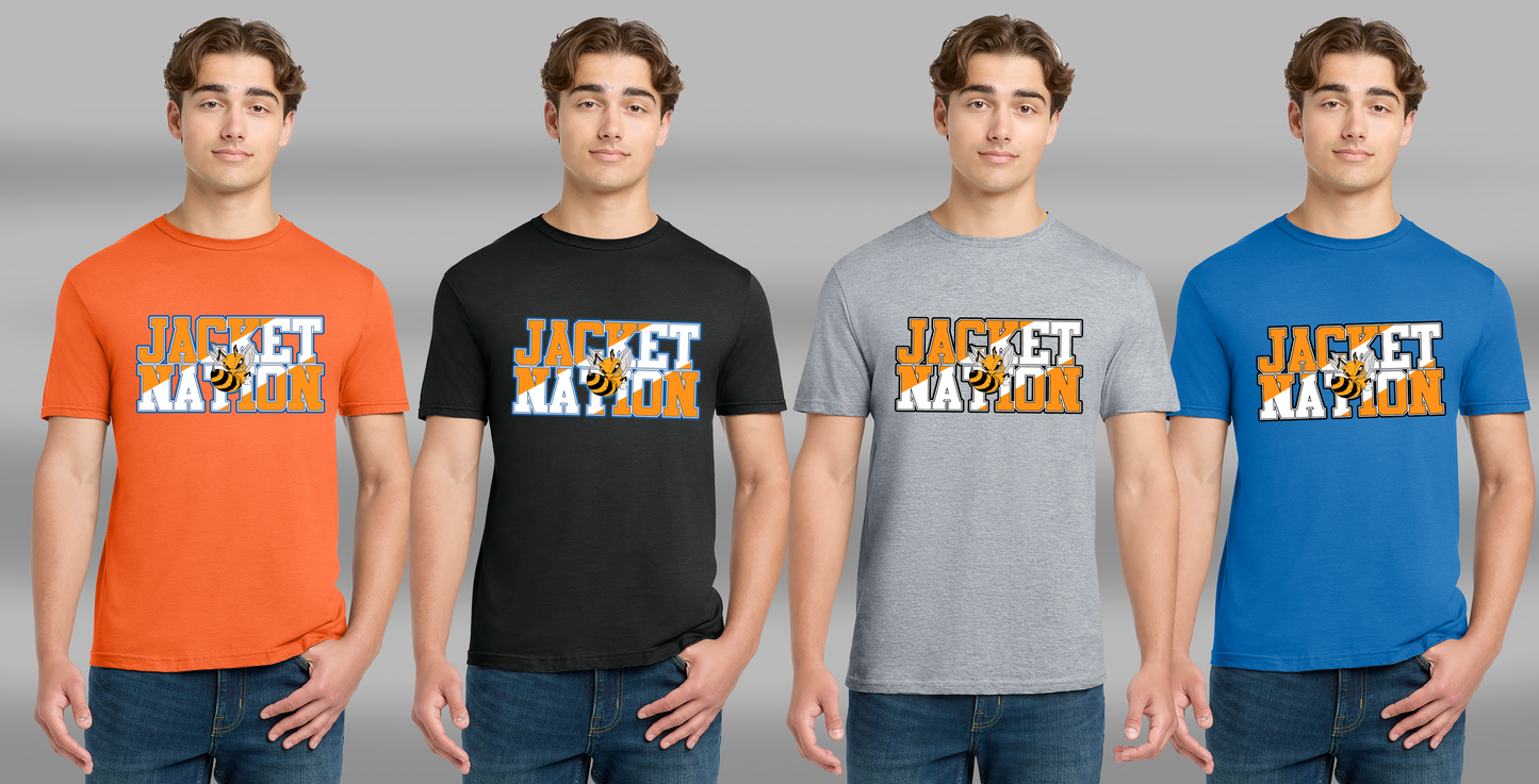 Williamsburg Jacket Nation T shirt. short sleeve