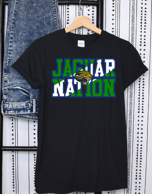 JAGUAR NATION SHORT SLEEVE T-SHIRT - NORTH LAUREL School