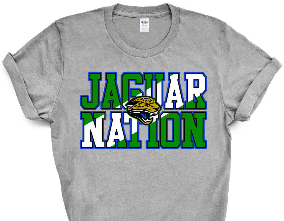JAGUAR NATION SHORT SLEEVE T-SHIRT - NORTH LAUREL School