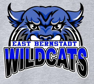 EAST BERNSTADT WILDCATS School SHORT SLEEVE T-SHIRT