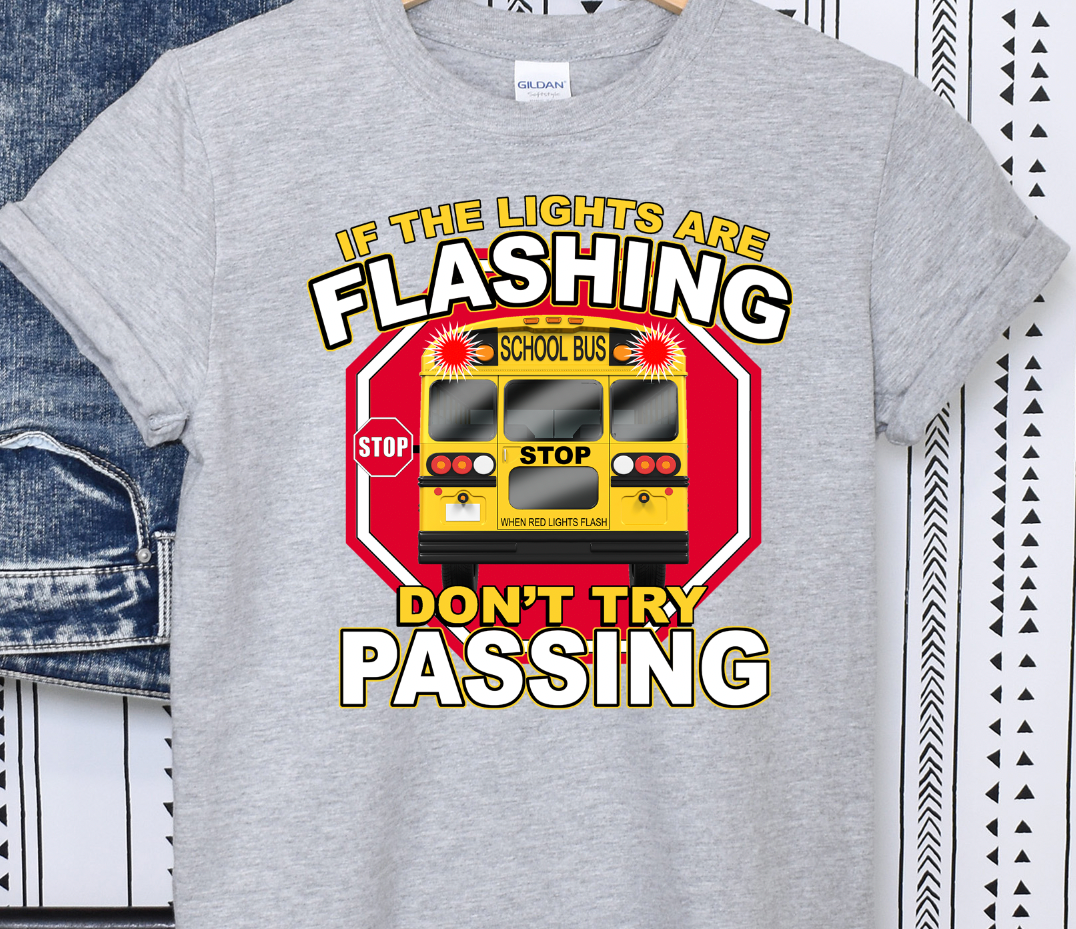SCHOOL BUS SAFETY SHORT SLEEVE T-SHIRT
