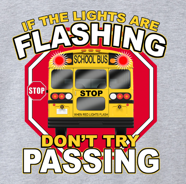 SCHOOL BUS SAFETY SHORT SLEEVE T-SHIRT