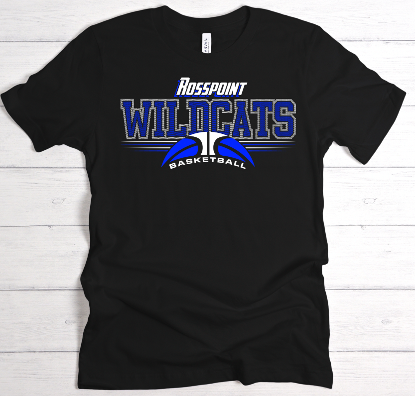 ROSSPOINT BASKETBALL SHORT SLEEVE T-SHIRT SCHOOL