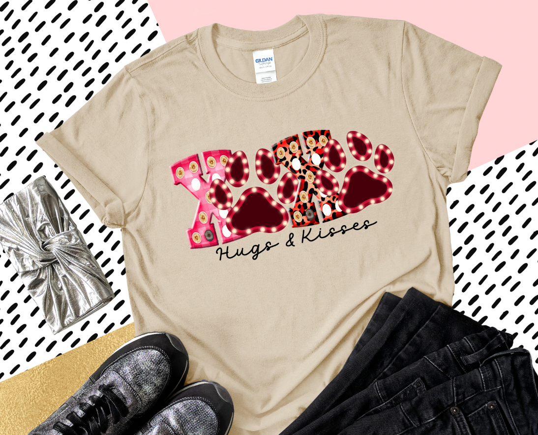 Hugs & Kisses Valentine T-shirt