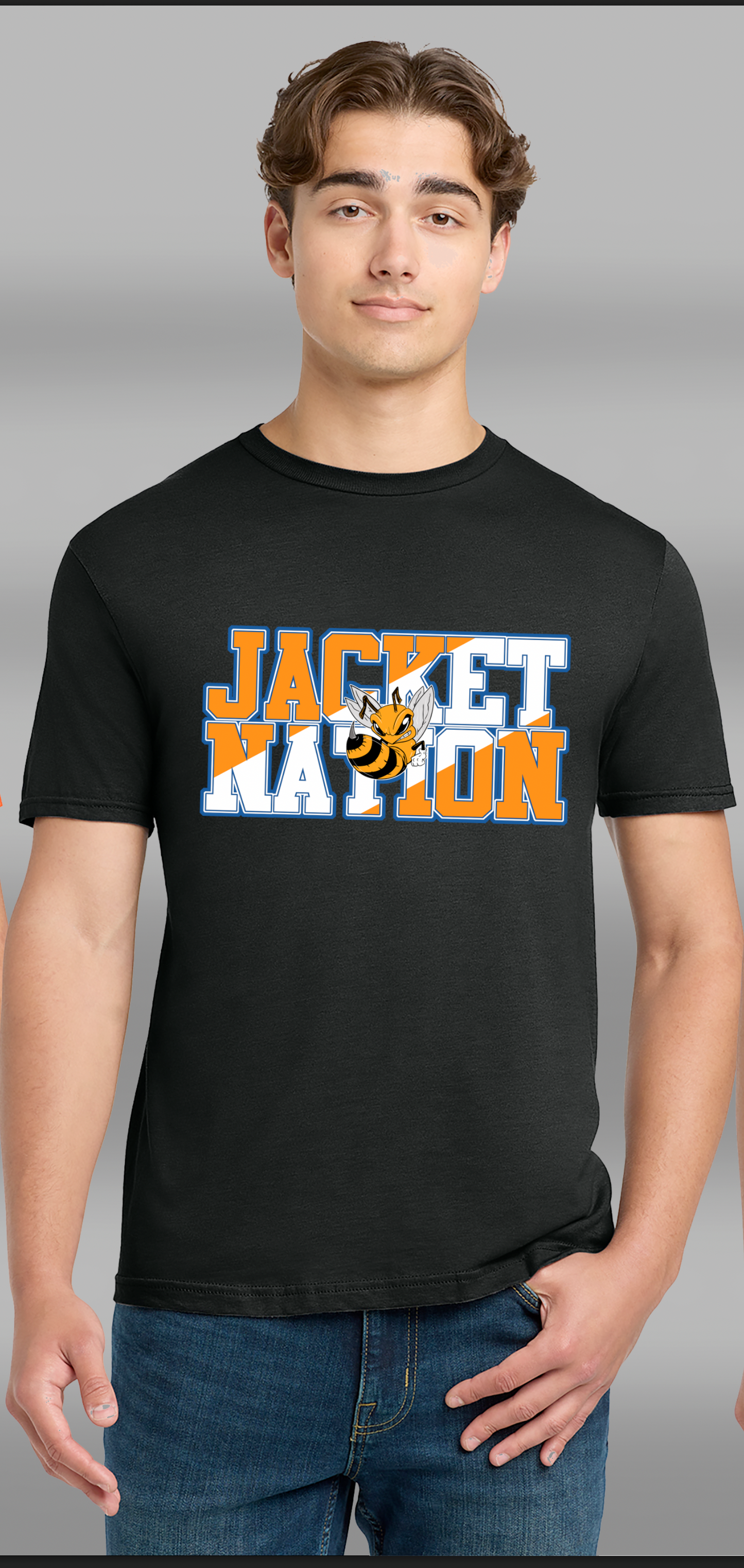Williamsburg Jacket Nation T shirt. short sleeve