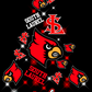 South Laurel Cardinals School Christmas logo shirt kenscustomtees©2022