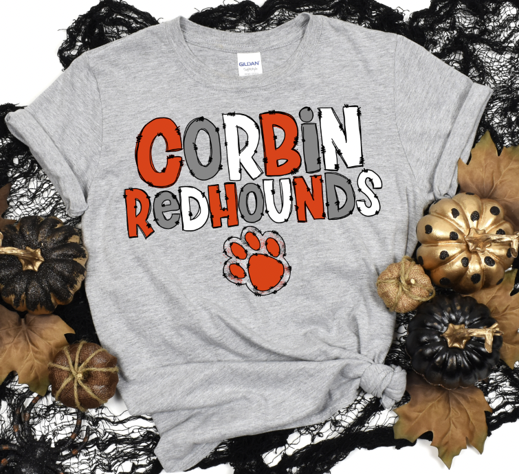 Corbin Redhounds School T-shirt short sleeve