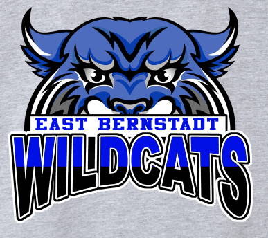 EAST BERNSTADT WILDCATS School  Crewneck Sweatshirt Gildan 18000
