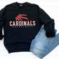 SOUTH LAUREL CARDINALS SCHOOL BASKETBALL Crewneck Sweatshirt