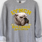 Lynch Bulldog unisex Crewneck black sweat shirt