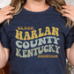 Short Sleeve T shirt - Harlan Co Kentucky wave design